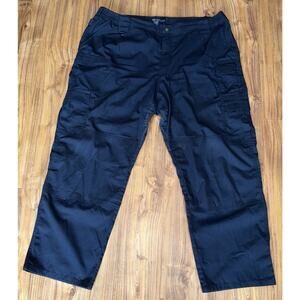 5.11 Tactical Cargo Pants Men 44 x 30 Blue‎ Navy Taclite Pro Gusseted Elastic